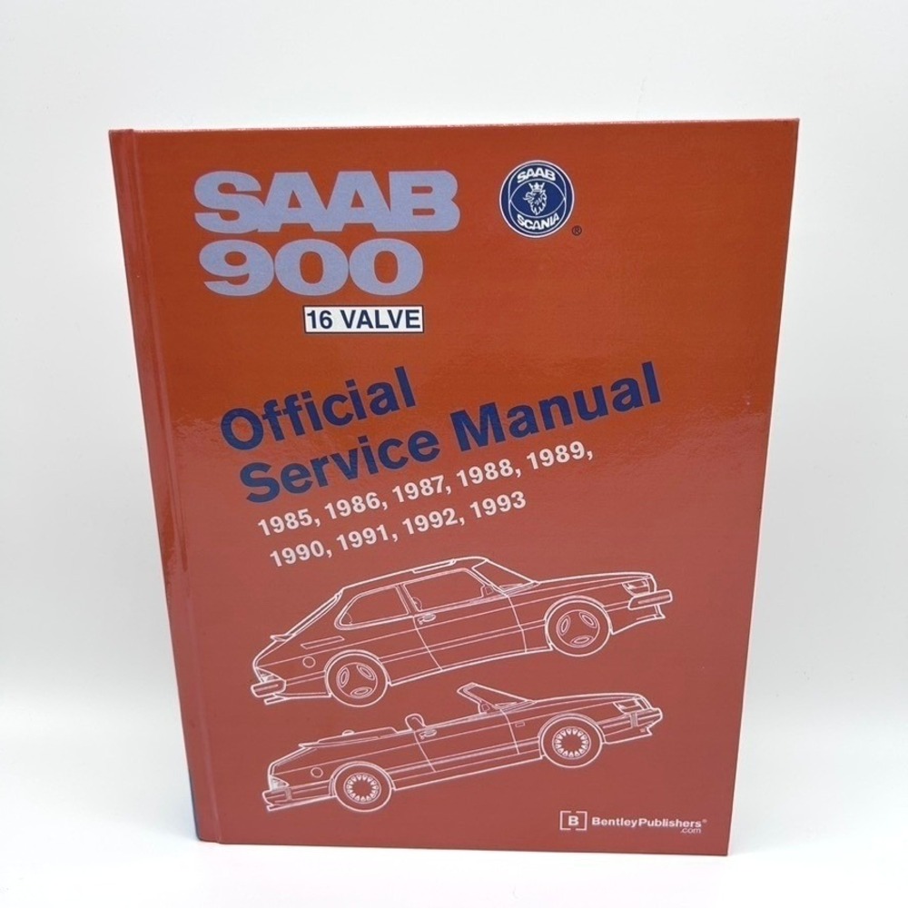 Saab 900 16 Valve Official Service Manual 1985-1993 Bentley‎ Publishers S993